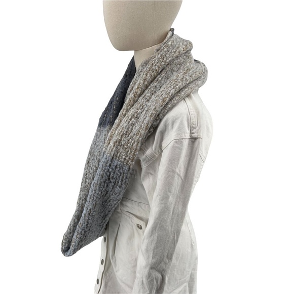 David and Young Blue Tan Infinity Scarf - Picture 5 of 11